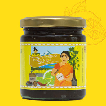 Maa's Nimboo Chutney - 100% Homemade